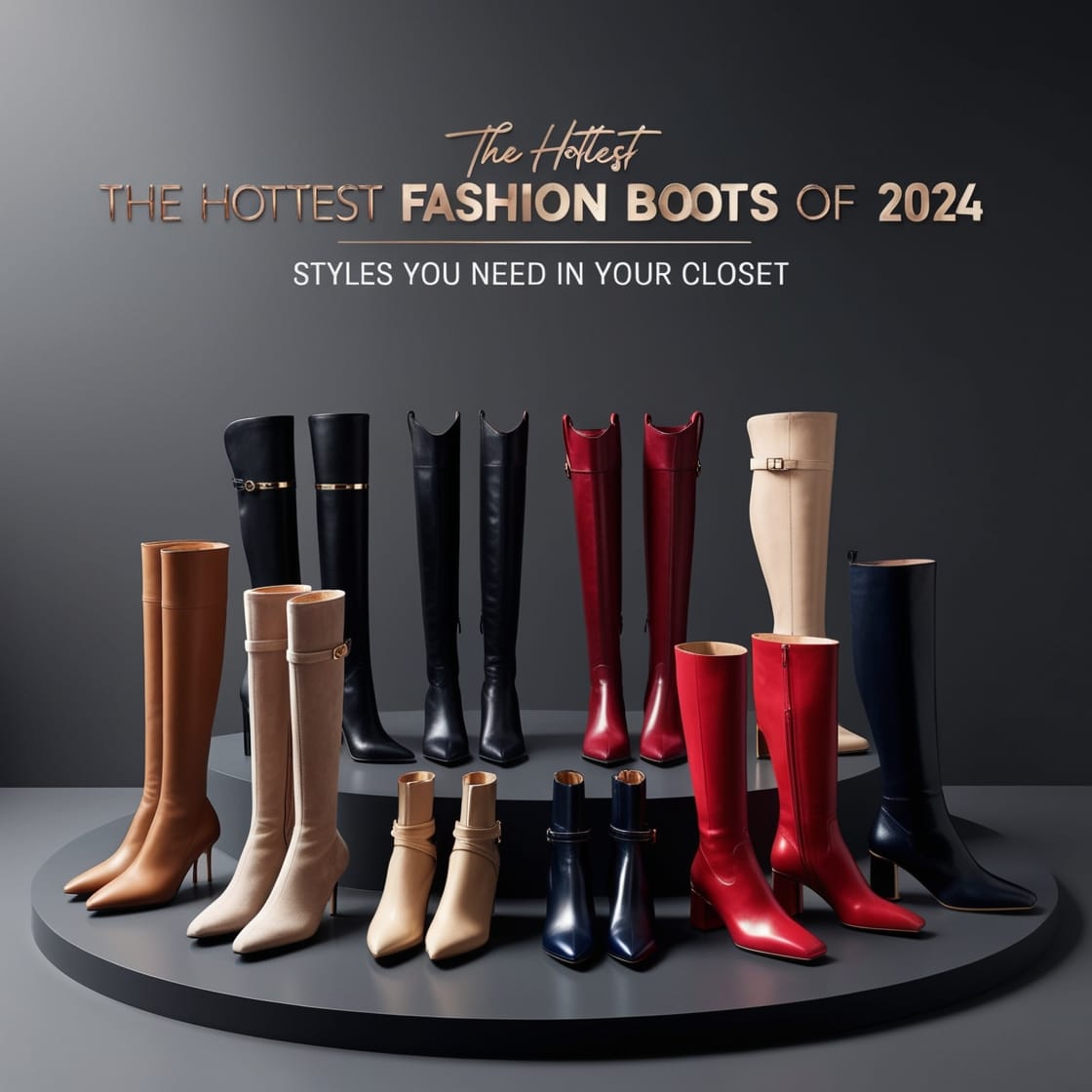 The Hottest Fashion Boots of 2024: Styles You Need in Your Closet