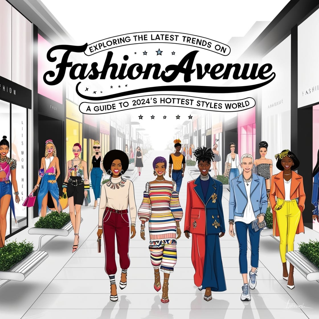 Exploring the Latest Trends on Fashion Avenue: A Guide to 2024’s Hottest Styles