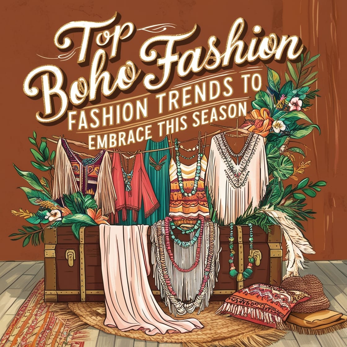 Top Boho Fashion Trends to Embrace This Season