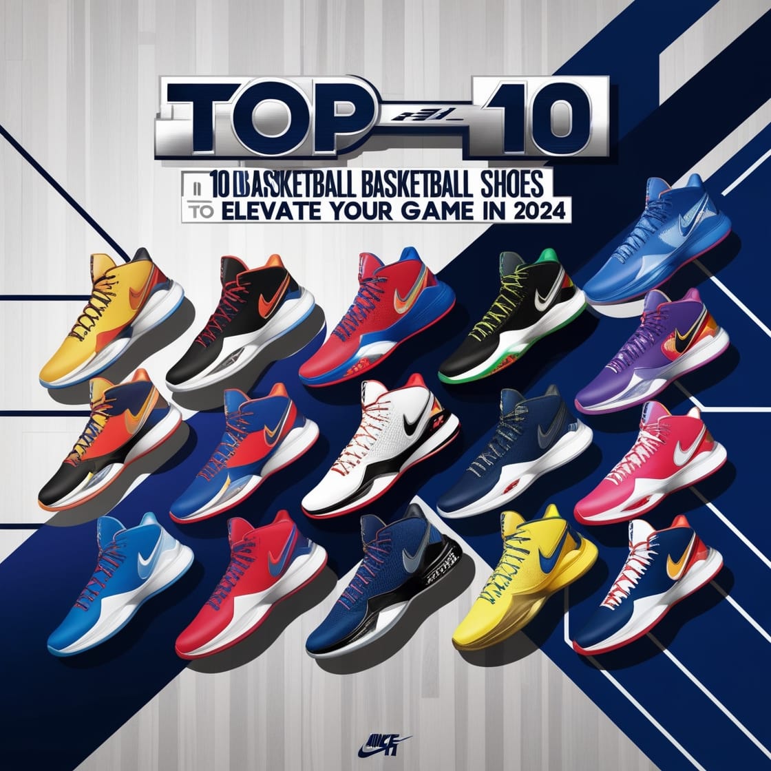 Top 10 Basketball Shoes in Different Colors to Elevate Your Game in 2024