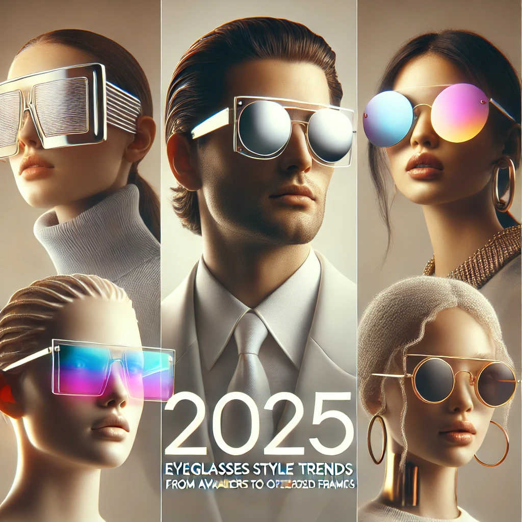 2025 Eyeglass Style Trends: From Aviators to Oversized Frames